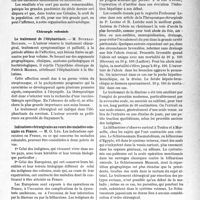 3662 - Page 3653 - Partie Scientifique. L'Actualité Scientifique. Les Congrès. Journées médicales coloniales, (Suite). Personnel médical / Chirurgie coloniale