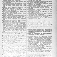 3664 - Page 3655 - Partie Scientifique. L'Actualité Scientifique. Index bibliographique de quelques travaux médicaux récents