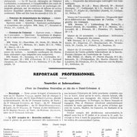 3678 - Page 3669 - Partie Professionnelle, Hygiène, Assistance, Mutualité, Intérêts corporatifs, Variétés. Hôpitaux de l’assistance publique de Paris. Enseignement, concours, avis divers / Reportage Professionnel. Nouvelles et Informations, (Voir les Dernières Nouvelles en tête des " Demi-Colonnes "). Nécrologie [Dr Maurice Vallas, Dr Jean-Robert Cautru, Dr Edmond Guertin, Dr Edmond Benech, Dr Henri Steinhauslin, Dr Fillion, Dr Maurice Bloch, Madame Joltrain] / La XVIe croisière de "Bruxelles-médical."