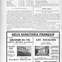 3701 - Page 3692-XII - A travers l’officiel. Service de santé militaire / Enseignement de la médecine / Hygiène publique