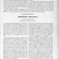 3710 - Page 3701 - Partie Scientifique. Travaux Originaux. Clinique chirurgicale. L’ectopie du testicule, M. J.-P, Tourneux / Hypertrophie prostatique