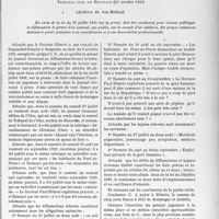 3740 - Page 3731 - Partie Professionnelle, Hygiène, Assistance, Mutualité, Intérêts corporatifs, Variétés. Travaux Originaux. Jurisprudence. Diffamation