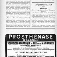 3757 - Page 3748-LXIV - A travers l’officiel. Réponses des Ministres aux questions des Parlementaires. Droit aux prestations de l’assurance-maternité / Correspondance. Expertises. Expertises civiles et chirurgiens-dentistes