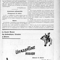 3760 - Page LXVII-3751 - Correspondance. Expertises. Expertises civiles et chirurgiens-dentistes / Assurance automobile. Changement de voiture