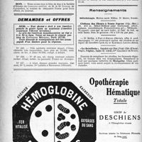 3771 - Page 3762-VI - Correspondance. Anthologie. Honoraires d’une autopsie / Demandes et offres