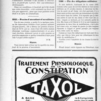 3913 - Page 3904-LXVIII - Correspondance. Questions médico-militaires. Droit à la carte de combattant / Pension d’ascendants d’un militaire / Fin des obligations militaires