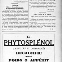 3918 - Page LXXIII-3909 - Correspondance. Assurances. Police contre assurance automobile. Augmentation de prime. Possibilité de résiliation / Fiscalité. Formalités en cas de changement de domicile / Base de la patente