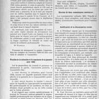 3969 - Page 3960 - Partie Professionnelle, Hygiène, Assistance, Mutualité, Intérêts corporatifs, Variétés. Travaux Originaux. Ligue médicale de défense individuelle (Sou Médical). Rapport du Trésorier sur les Comptes de l’exercice 1930 / Fixation de la cotisation et du maximum de la garantie pour 1932 / Election de cinq membres du Conseil / Election de deux commissaires contrôleurs / Modification de la dénomination sociale