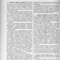 3977 - Page 3968 - Partie Professionnelle, Hygiène, Assistance, Mutualité, Intérêts corporatifs, Variétés. Faculté de médecine de Paris. Enseignement et actes de la Faculté