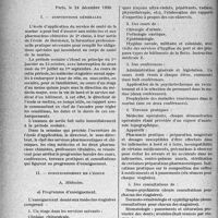 4059 - Page 5022 - Service de Santé de la Marine. Arrêté du 22 décembre 1930. Dispositions transitoires / Instruction portant réorganisation de l’école d’application des médecins et pharmaciens chimistes de 2e classe, à Toulon. Dispositions générales / Fonctionnement de l’école