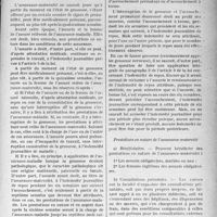 4092 - Page 5055 - Assurances sociales. Matériel obstétrical pour Assurée sociale. Circulaire relative à l’assurance-maternité / Prestations en nature de l'assurance-maternité
