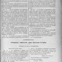 4122 - Page 5085 - Lutte antivénérienne. Dispensaires antivénériens. Décret du 24 avril 1931 / Hospice national des Quinze-Vingts. Allocations au service antisyphilitique. Décret du 19 avril 1931