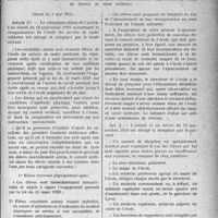 4130 - Page 5093 - Service de Santé militaire. Décret du 3 mai 1931 modifiant le décret du 19 septembre 1919 concernant lu réorganisation de l'École du Service de santé militaire. Décret du 3 mai 1931