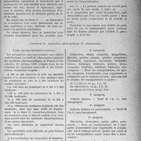4146 - Page 5109 - Assurances sociales. Convention-type entre les caisses d’assurances sociales et les syndicats de pharmaciens / Annexe de la convention caisse-syndicat de pharmaciens
