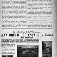 0006 - Page VII-5 - Dernières nouvelles. Association pour le développement des relations / Jubilé du Professeur Louis Spillmann / Belgique