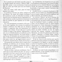 0014 - Page 13 - Propos du jour. Souhaits de nouvel an / La Petite histoire à l’Académie... et les Sciences médicales [J. Noir]