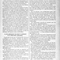 0032 - Page 31 - Partie scientifique. L’actualité scientifique. La Presse. Syndrome abdominal au début du rhumatisme articulaire aigu [(Revue médicale de l’Est, 15 juillet 1932)] / Myoplasties delto-trapézo-pectorales [(Revue de technique chirurgicale, mars-avril 1932)] / Le séro-médicament Lita dans le traitement de la tuberculose pulmonaire [(Le Bulletin Médical, 14 mai 1932)]