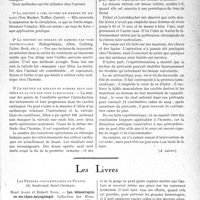 0036 - Page 35 - Partie scientifique. L’actualité scientifique. Les Congrès. XIIe congrès de l'association française de chirurgie, Paris, 3-8 octobre 1932. Chirurgie du cœur. Chirurgie des tumeurs et des rétrécissements valvulaires du cœur, Résumé du rapport de M. Lenormant / Les Livres. Les hémorragies en oto-rhino-laryngologie, par Henri Aloinet Robert Noel, Les Presses universitaires de France