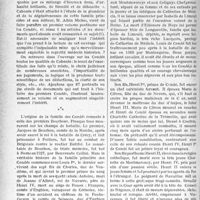 0109 - Page 108 - Partie professionnelle, Hygiène, Assistance, Mutualité, Intérêts corporatifs, Variétés. Travaux originaux. Variétés. Grandeur et dégénérescence d’une famille princière : Les Condés [J. Noir]