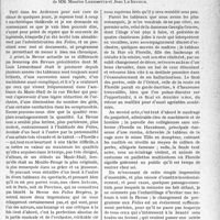 0114 - Page 113 - Partie professionnelle, Hygiène, Assistance, Mutualité, Intérêts corporatifs, Variétés. Travaux originaux. Autour des théâtres. Aux Folies - Bergères. « La Revue d’Amour », de MM. Maurice Lhermitte et Jean Le Seyeux [Jean Séjournet]