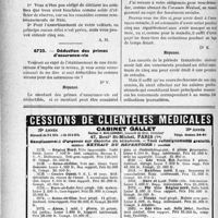 0129 - Page 128-LVIII - Correspondance. Fiscalité. 1° Les soldes d’officier de réserve ne doivent pas être déclarées ; 2° Amortissements / Déduction des primes d’assurance-vie / Assurances sociales. Droit à l'assurance-vieillesse