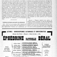 0138 - Page XI-137 - A travers l’officiel. Réponses des Ministres aux questions des Parlementaires. Allocations aux aveugles / Conditions nécessaires pour gérer une pharmacie