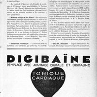 0202 - Page VII-201 - Dernières nouvelles. Conférences médicales de l’Hôtel Chambon / Médecin critique d’Art décoré / Distinction honorifique / Réunion hydrologique et climatologique de Montpellier / Prix Th. Renaudot