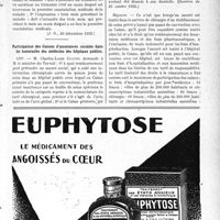 0208 - Page XIII-207 - A travers l’officiel. Réponses des ministres aux questions des Parlementaires. Interprétation de l’expression « trimestre civil précédant la maladie » de la loi sur les assurances sociales / Participation des Caisses d’assurances sociales dans les honoraires des médecins des hôpitaux publics