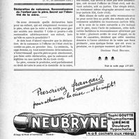 0209 - Page 208-XIV - A travers l’officiel. Réponses des ministres aux questions des Parlementaires. Participation des Caisses d’assurances sociales dans les honoraires des médecins des hôpitaux publics / Déclaration de naissance. Reconnaissance de l’enfant par le père. Secret sur l’identité de la mère