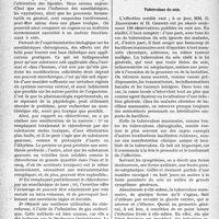 0227 - Page 226 - Partie scientifique. L’actualité scientifique. La Presse. Les théories modernes de la narcose et les données récentes sur l’anesthésie chirurgicale [(La Presse Médicale, 24 septembre 1932)] / Tuberculose du sein [(Gazette des Hôpitaux, 22 octobre 1932)]