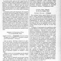 0234 - Page 233 - Partie scientifique. L’actualité scientifique. Les Livres. Précis de pratique médicale, par Professeur P. Savy, Gaston Doin et Cie, éditeurs, Paris-6e / Anaphylaxie, par Auguste Lumière, Librairie J. -B. Baillière et Fils, Paris / L’Aéisme, par Docteur J. Bayard, Lacroix, frères, éditeurs, Paris