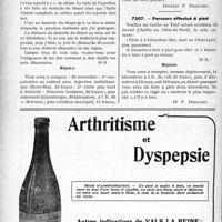 0263 - Page 262-LXIV - Correspondance. Application du tarif des accidents du travail. 1° Interventions un dimanche. 2° Quel est le médecin le plus rapproché en l’espèce ? / Parcours effectué à pied