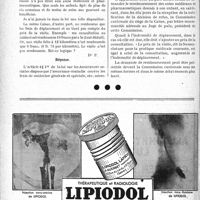 0265 - Page 264-LXVI - Correspondance. Assurances sociales. Il n’y a pas d’âge minimum pour bénéficier des Assurances sociales