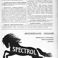 0272 - Page IX-271 - Dernières nouvelles. Bal de la médecine française / La conférence mensuelle de l’Union fédérative des officiers de réserve / Souscription de « la Maison du Médecin » / Amicale des « Médecins Parisiens de Paris » / Les Journaux médicales belges de 1933 / Le Salon des médecins