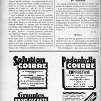 0319 - Page 318-LII - Correspondance. Accidents du travail. Certificat initial par le médecin du patron. Présence du médecin traitant / Accident survenu à un représentant de commerce