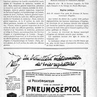 0334 - Page XI-333 - A travers l’officiel. Service de santé militaire / Éducation physique / Hygiène publique