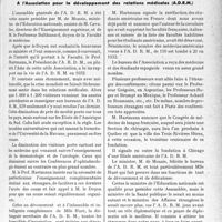0338 - Page 337 - Propos du jour. A l’Association pour le développement des relations médicales (A. D. R. M) [J. Noir]