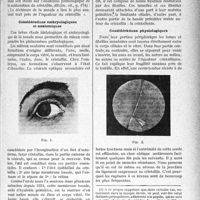 0340 - Page 339 - Partie scientifique. Travaux originaux. L'arrachement de la zonule de Zinn, par MM. le Professeur Henri Frenkel et le Docteur Ch. Dejean. Considérations embryologiques et anatomiques / Considérations physiologiques