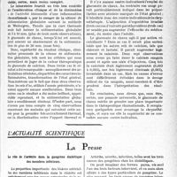 0348 - Page 347 - Partie scientifique. Travaux originaux. La clinique infantile au goût du jour. Étude sur le traitement des polyarthrites chroniques par le gluconate de chaux, par le Docteur J. Graber-Duvernay / L’actualité scientifique. La Presse. Le rôle de l’artérite dans la gangrène diabétique des membres inférieurs [(Nutrition, Tome II, n° 3, 1932)]