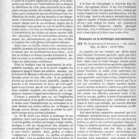 0353 - Page 352 - Partie scientifique. L’actualité scientifique. Les Sociétés Savantes. Paris. Les arthrites chroniques sacro-illiaques. Leur traitement chirurgical par l’arthiodèse, (Société des chirurgiens deParis; 21-10-1932) / Traitement opothérapique de l’aérophagie, (Soc. de Méd. de Paris ; 22-10-1932)