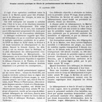 0370 - Page 369 - Partie professionnelle, Hygiène, Assistance, Mutualité, Intérêts corporatifs, Variétés. Travaux originaux. Chronique médico-militaire. Le fonctionnement du Service de santé d'un corps de débarquement sur le territoire français. Cas concret, Médecin colonel Schneider. Premier exercice pratique de l’École de perfectionnement des Médecins de réserve, 15 janvier1933 [G. Duchesne]