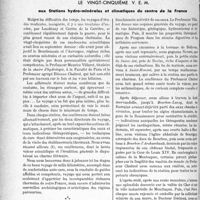 0373 - Page 372 - Partie professionnelle, Hygiène, Assistance, Mutualité, Intérêts corporatifs, Variétés. Travaux originaux. Chronique médico-militaire. Les conférences en Italie du professeur E. Forgue / Le vingt-cinquième V. E. M aux Stations hydro-minérales et climatiques du centre de la France [Dr A. David]
