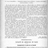 0379 - Page 378 - Partie professionnelle, Hygiène, Assistance, Mutualité, Intérêts corporatifs, Variétés. Comptes rendus, documents, pièces officielles…. Autour des théâtres. Au Casino de Paris. La Revue « La Joie de Paris », Un grand Music-Hall. — Impression générale sur la Revue. — Gaîté et mouvement,, Joséphine Baker. (A suivre) / Faculté de médecine de Paris. Enseignement et actes de la Faculté