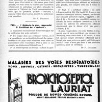 0391 - Page 390-LXIV - Correspondance. Application du tarif des accidents du travail. Corps étrangers multiples des deux yeux / 1° Médecin le plus rapproché2° Certificat de « rechute »