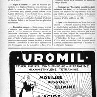 0399 - Page 398-VIII - Dernières nouvelles. Faculté de médecine de Paris / Légion d’honneur / Doctorat es sciences / Hommage au Docteur Dequidt / Centenaire de l’Association des médecins du département de la Seine / Lyon