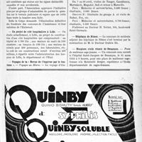 0400 - Page IX-399 - Dernières nouvelles. A propos des fraudes de l’Internat / Un projet de cité hospitalière à Lille / Voyages de la « Revue de l’hygiène par le tourisme » / Hôpitaux de Nîmes / Hospices civils réunis de Besançon