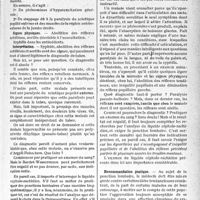 0422 - Page 421 - Partie scientifique. Travaux originaux. La clinique au goût du jour. Pratique neurologique, par le Docteur Georges Cauvy. Dysarthie, symptôme prémonitoire et précoce de paralysie générale — Importance et nécessité de la ponction lombaire — Rôle social du médecin