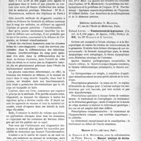 0432 - Page 431 - Partie scientifique. L’actualité scientifique. Les Livres. L’interférométrie en clinique, par A. Durupt / L’évolution psychiatrique, Éditions médicales N. Maloine, Paris / Vomissements de la grossesse, par Roland Leven, Éditions médicales N. Maloine, Paris, 1932 / Manuel pratique de dermatologie, par A. Desaux et A. Boutelier, Masson et Cie, éditeurs, Paris