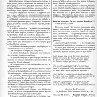 0433 - Page 432 - Partie scientifique. L’actualité scientifique. Les Livres. Manuel pratique de dermatologie, par A. Desaux et A. Boutelier, Masson et Cie, éditeurs, Paris / Sous les pommiers. Par les sentiers. Auprès de l’if, par Albert Desbranches / Hygiène mentale, par Docteur M. Potet, Librairie Le François, Paris, 6e, 1932