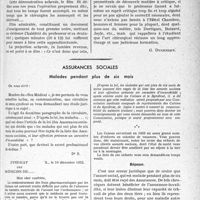 0440 - Page 439 - Partie professionnelle, Hygiène, Assistance, Mutualité, Intérêts corporatifs, Variétés. Travaux originaux. Chronique. Les campagnes initiatrices des difficultés de la profession médicale. — Ce que doivent être le rôle et la fonction des hôpitaux dans la société moderne, d’après M. Garnal. — Critiques et réflexions. — La conférence et le film sonore du Professeur Gosset à l'Hôtel Chambon [G. Duchesne] / Assurances sociales. Malades pendant plus de six mois [Dr Paul Boudin]